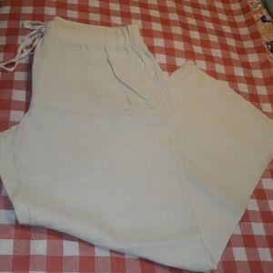 Women linen pants(SKU556)